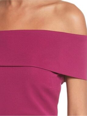 Express Fuchsia Knit Top